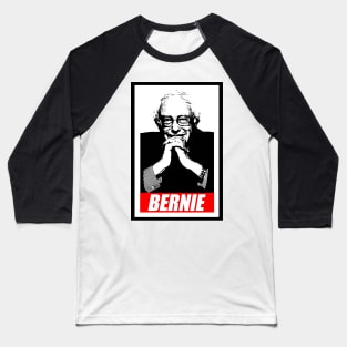 Bernie Sanders OBEY Parody Baseball T-Shirt